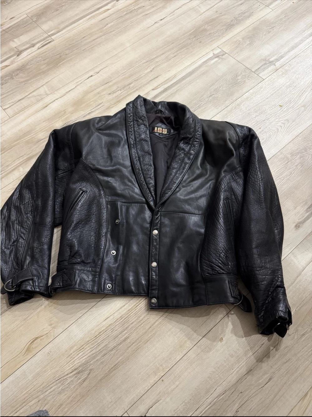 Classic Black Leather Jacket